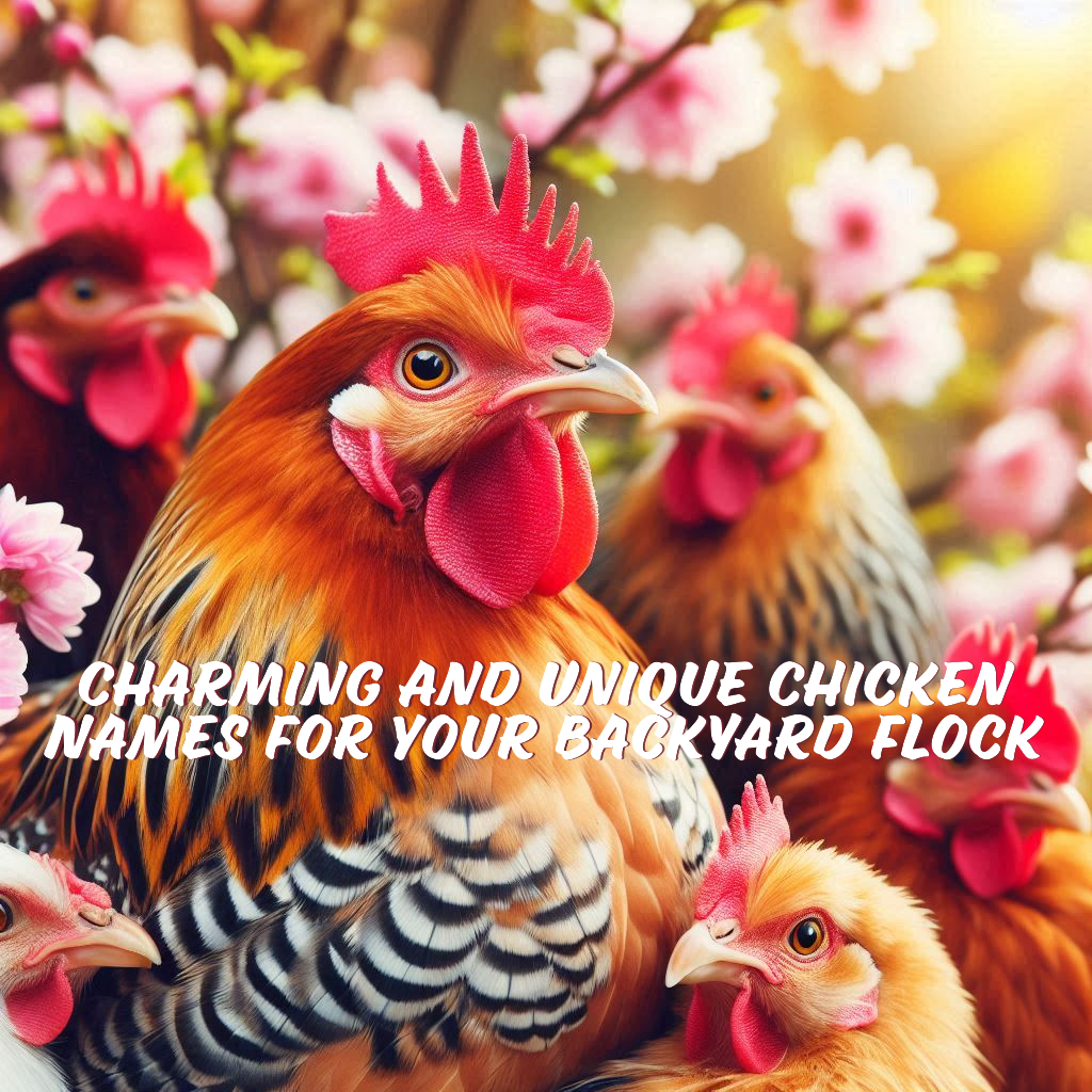 Charming and Unique Chicken Names for Your Backyard Flock