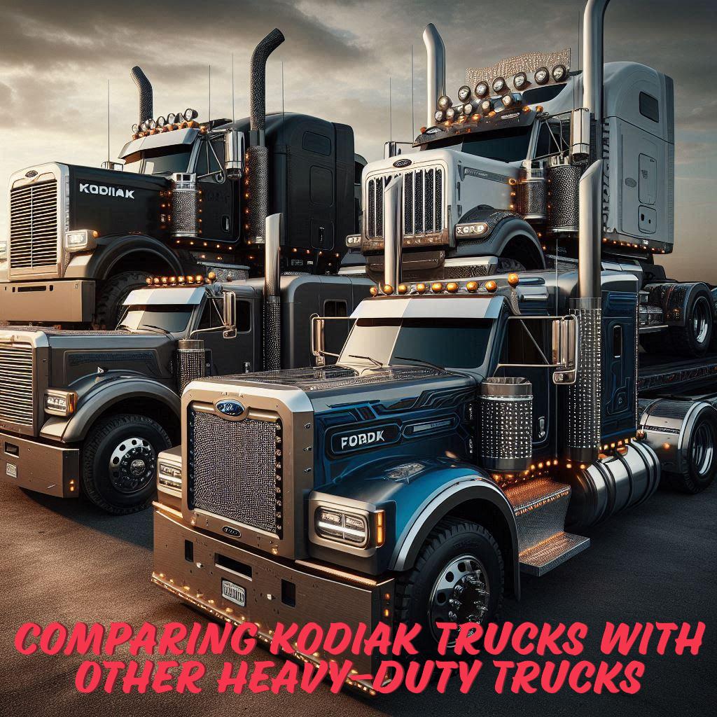 Comparing Kodiak Truck with Other Heavy-Duty Trucks